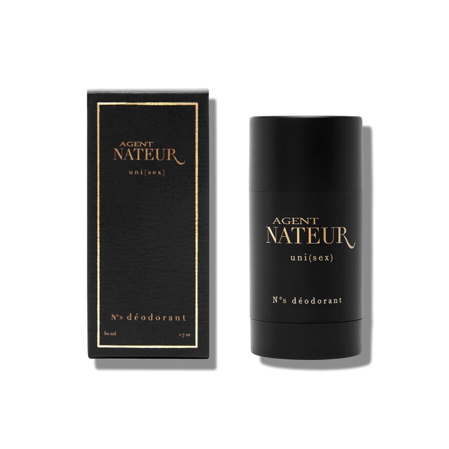 Agent Nateur Uni (Sex) N5 Deodorant, a sensuous all natural deodorant available at Inspire Beauty.