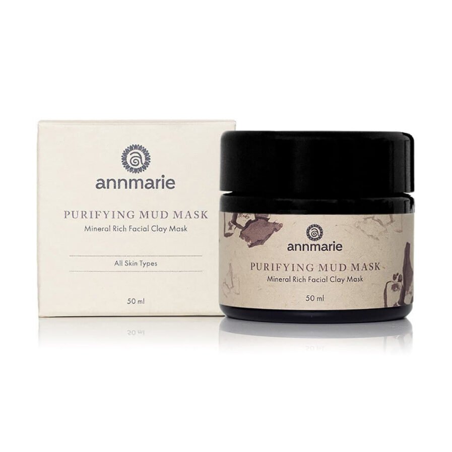 Annmarie Purifying Mud Mask is a mineral-rich facial clay mask to purify your pores without drying your skin.