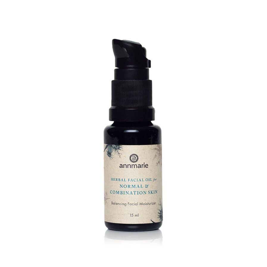 Annmarie Herbal Facial Oil for Normal & Combination Skin is a moisturizing facial oil for a calm balanced complexion