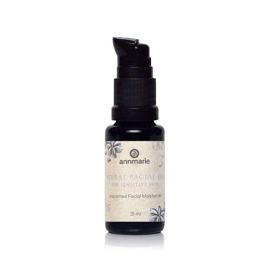 Shop Annmarie Herbal Facial Oil For Sensitive Skin, an unscented moisturizing oil great for dry and sensitive skin