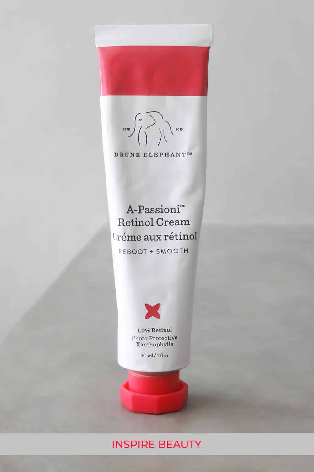 Drunk Elephant A-Passioni Retinol Cream review, this retinol is strong but when used correctly can really firm and smooth the skin.