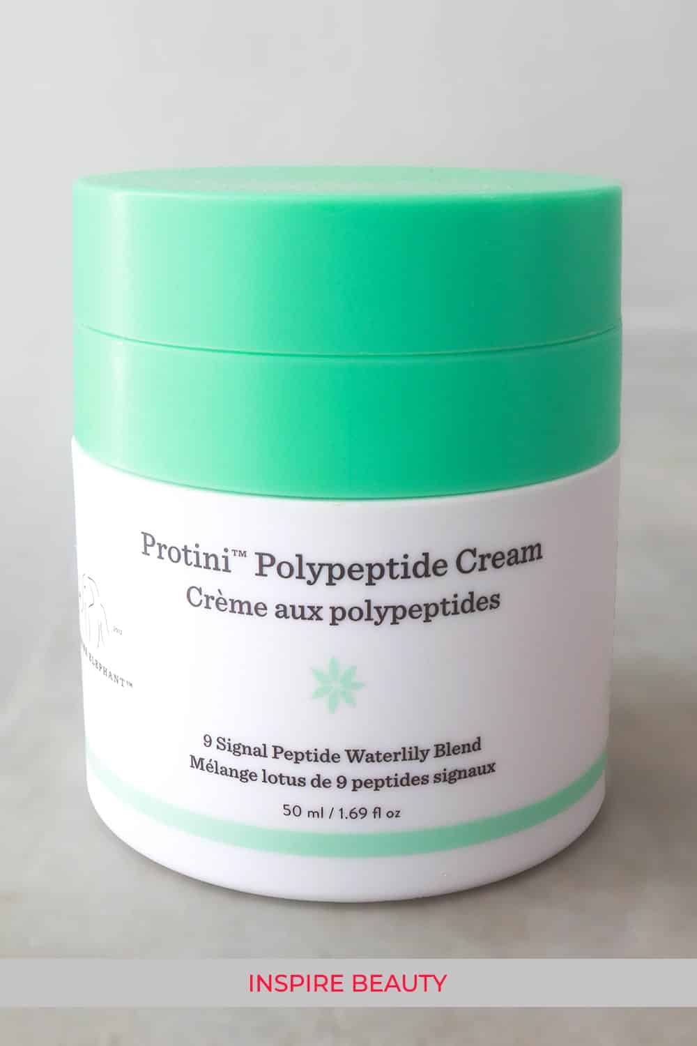 Drunk Elephant Protini Polypeptide Cream review. This moisturizer will plump, smooth and soften lines and wrinkles, great for maturing skin