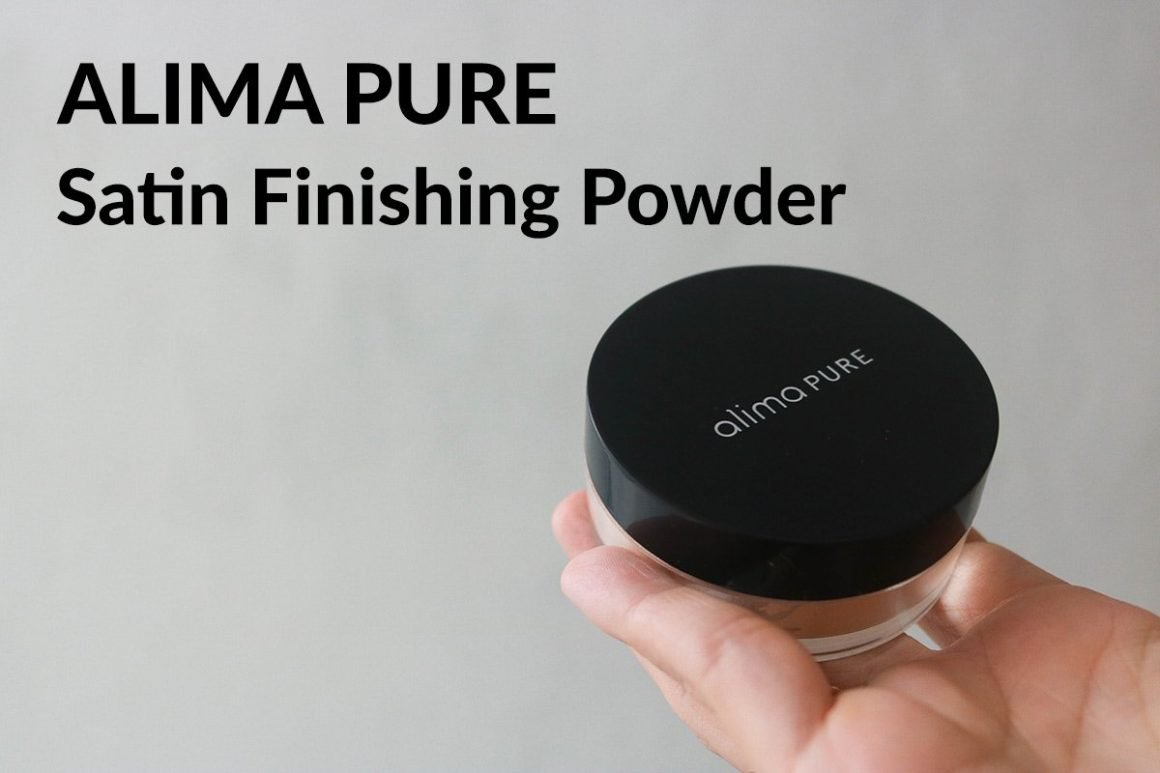 Alima Pure Satin Finishing Powder review in shade Keiko, perfect powder for dry or maturing skin