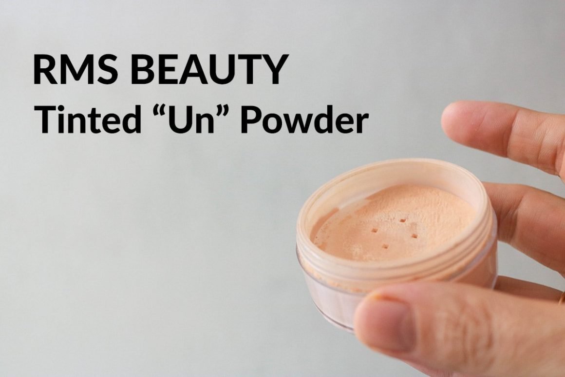 RMS Beauty Tinted Un Powder review in shades 0-1 and 2-3