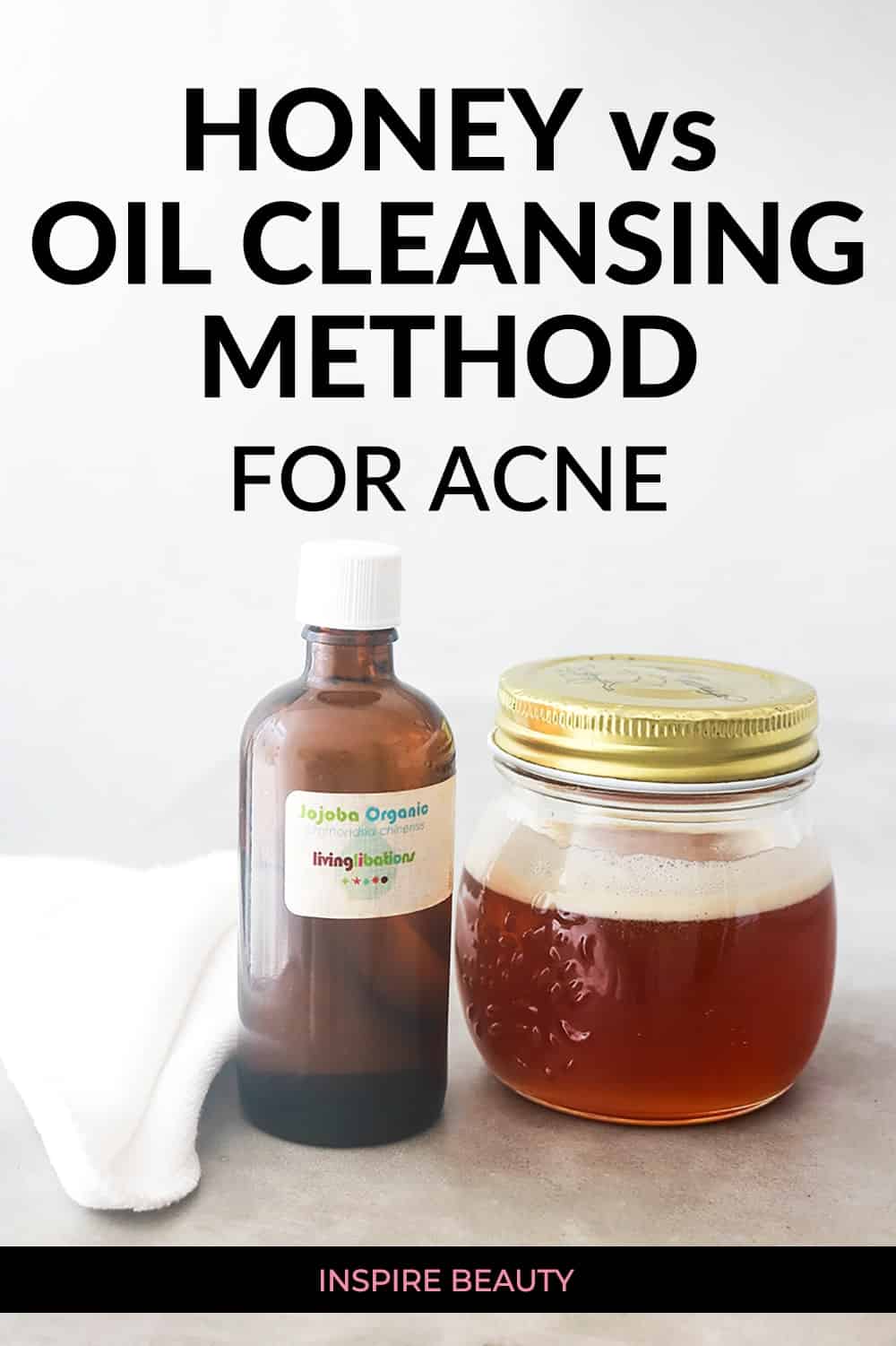Honey vs Oil Cleansing Method for acne, find out which cleanser is the best for acne prone skin