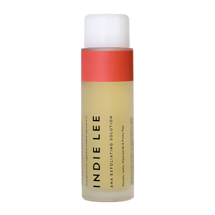 Shop Indie Lee AHA Exfoliating Solution for ultra soft smooth skin.