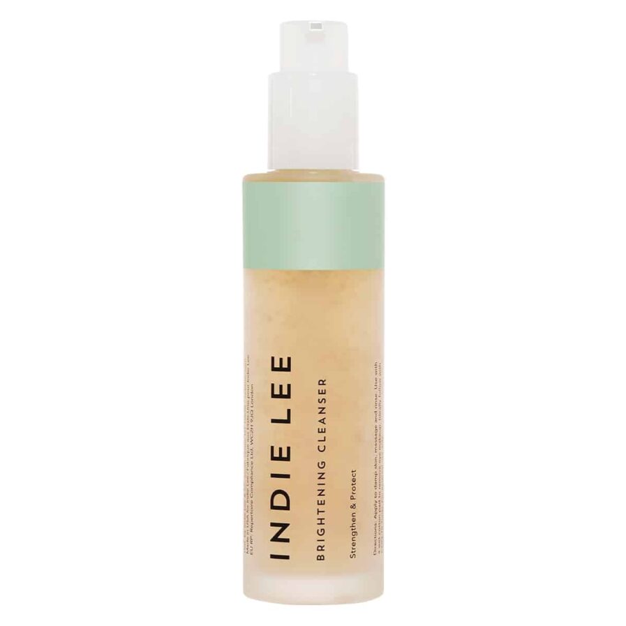 Indie Lee Brightening Cleanser is a mild gel cleanser that cleanses the skin of impurities, removes makeup and can be used as an exfoliating mask