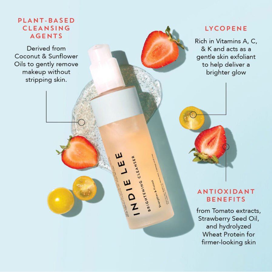 Shop Indie Lee Brightening Cleanser a gentle daily cleanser for bright, smooth skin.