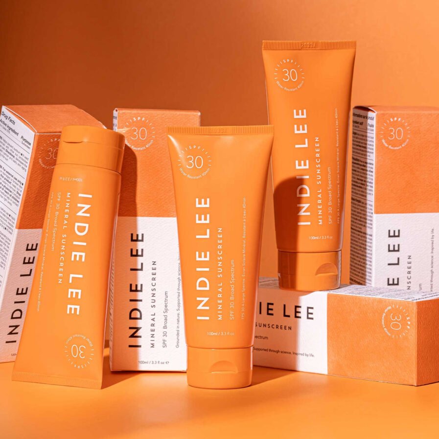 Buy Indie Lee Mineral Sunscreen, great spf for beach and outdoors.
