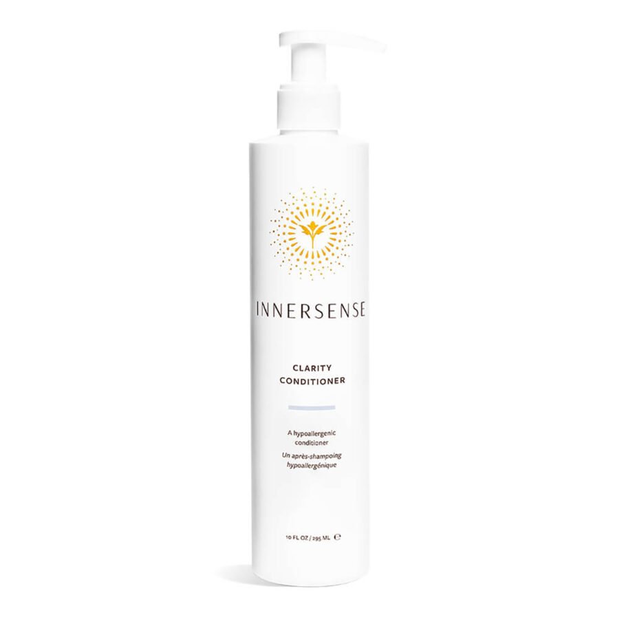 Shop Innersense Clarity Conditioner, a fragrance-free soothing and softening conditioner for sensitive scalps and skin.
