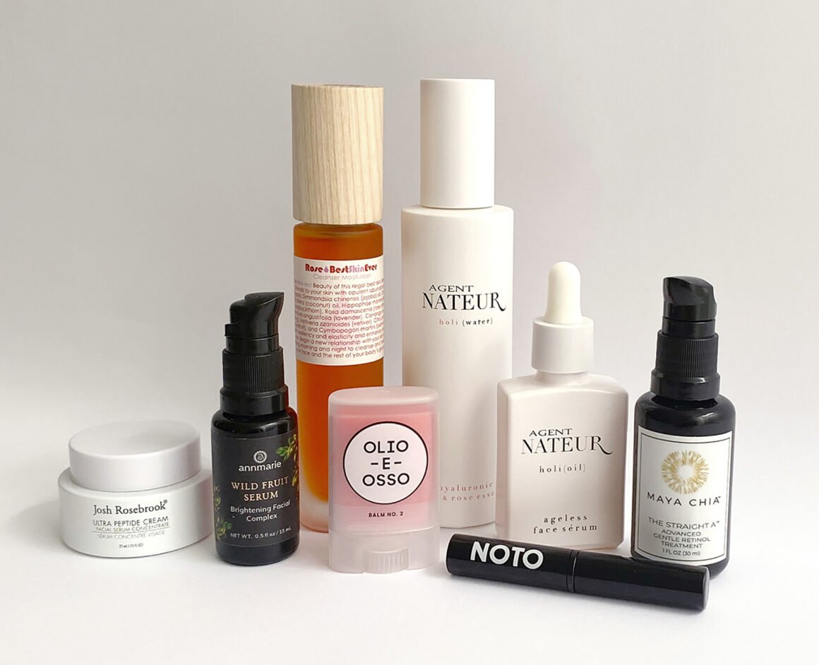 Shop Living Libations, Agent Nateur, Olio E Osso, Maya Chia, NOTO Botanics and Annmarie Skin Care at Inspire Beauty.