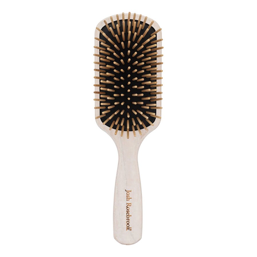Shop Josh Rosebrook Wide Paddle Hair Brush at Inspire Beauty, a natural hair brush that brings shine and body to hair.