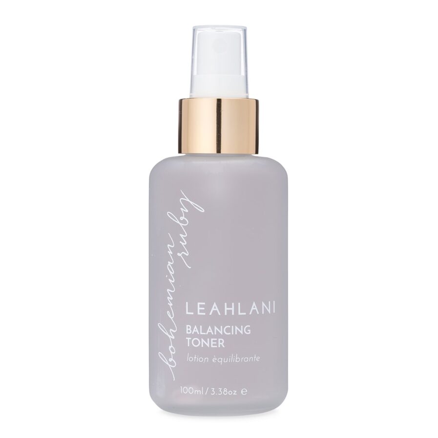 Leahlani Bohemian Ruby Toner is a soothing toning mist for dry and sensitive skin types.