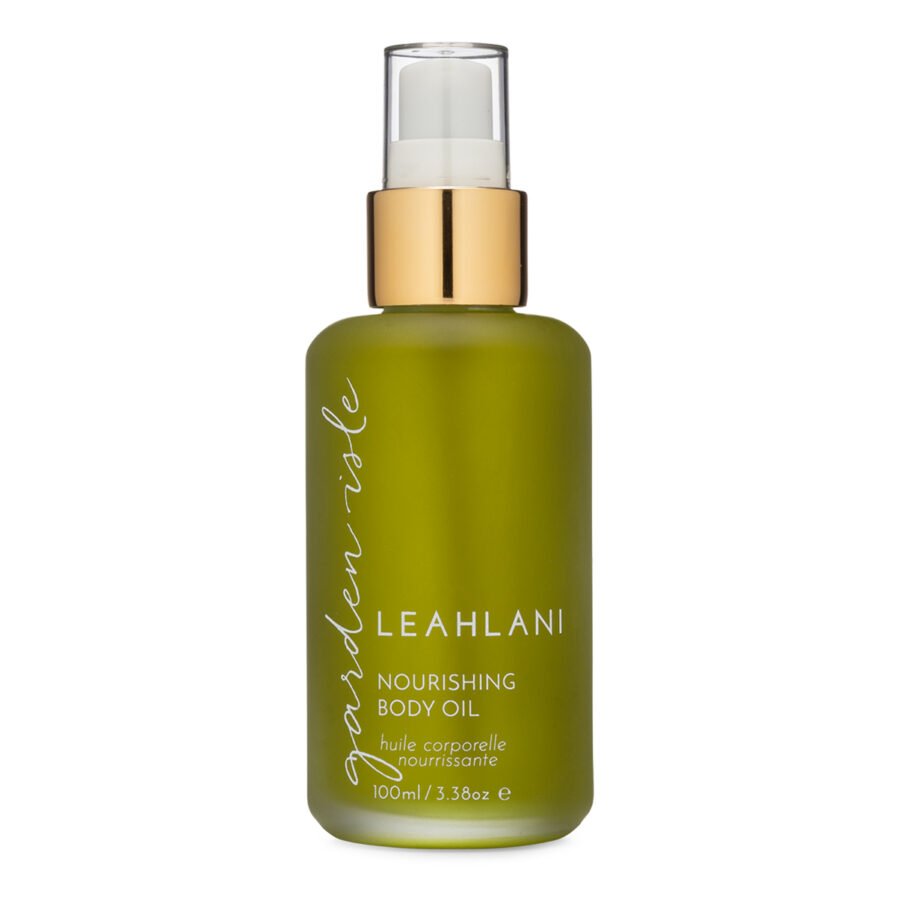 Shop Leahlani Garden Isle Body Oil for smooth soft skin.