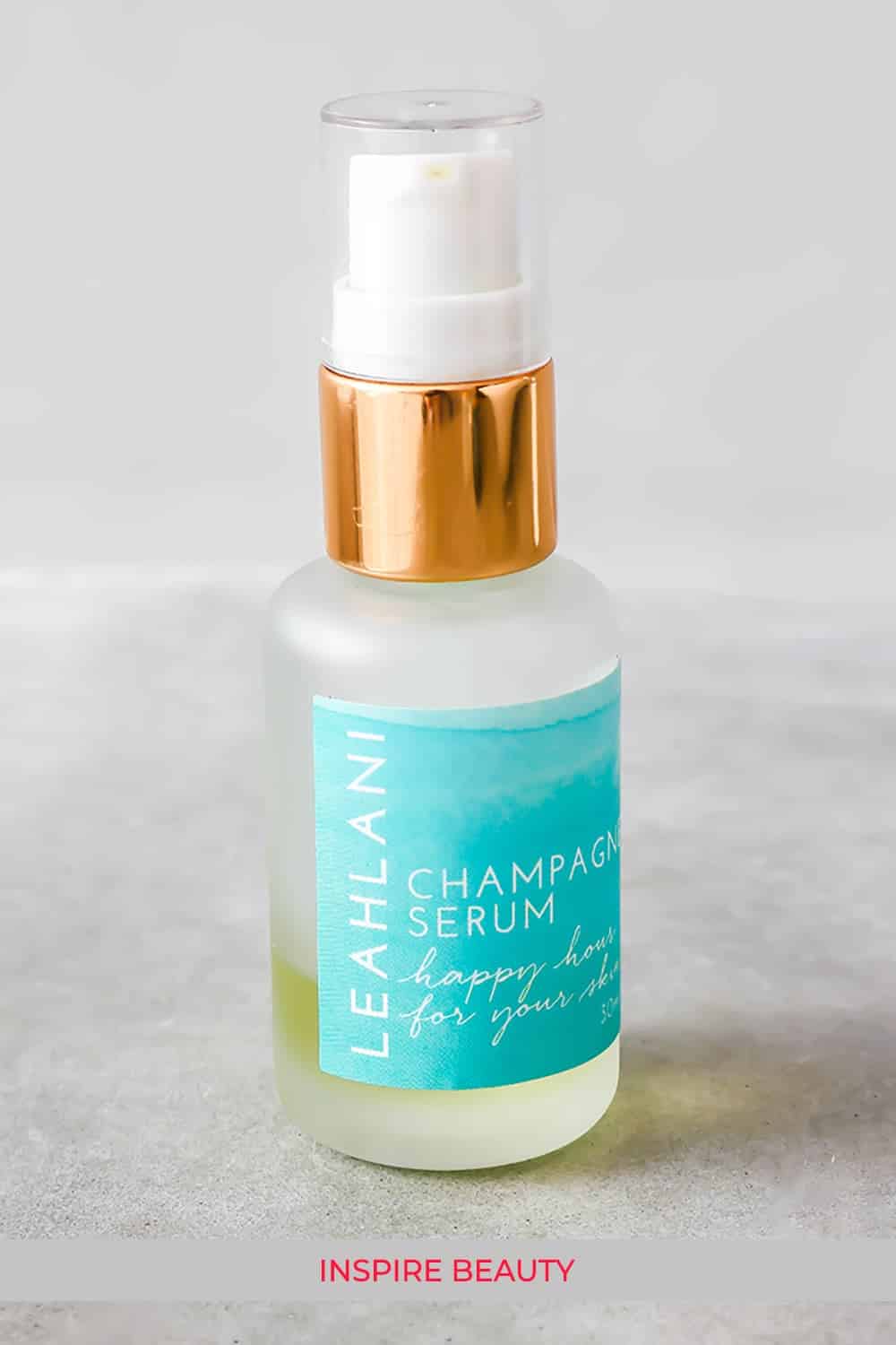 Leahlani Happy Hour Balancing Serum review for irritated, sensitive, acne prone skin.