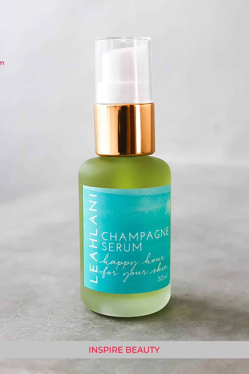 My favourite Leahlani product. Happy Hour Balancing Serum reduces redness, irritation, and brings your skin back to balance