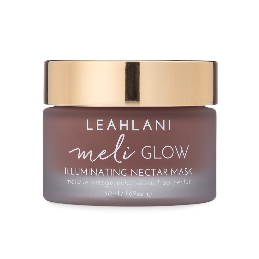 Leahlani Meli Glow Mask gently exfoliates as it nourishes the skin revealing bright, glowing, supple skin.