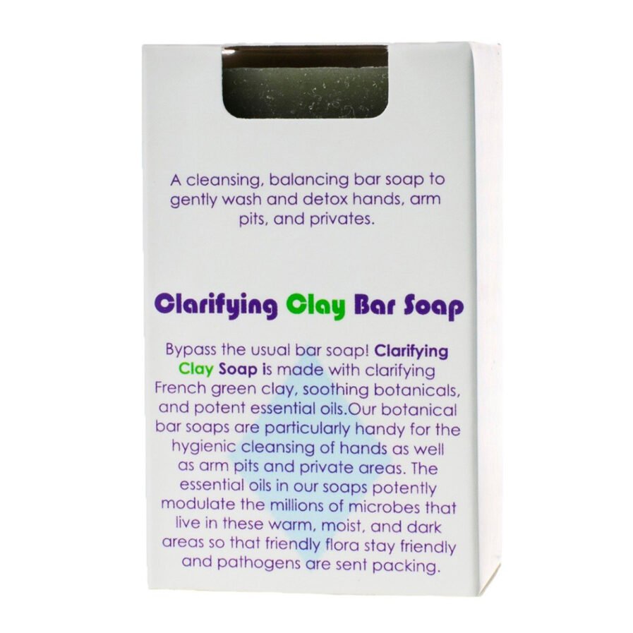 Shop Living Libations Clarfying Clay Soap, an all natural mild hand and body soap made with french green clay.