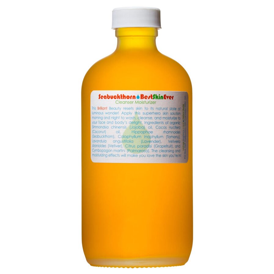 Shop Living Libations Seabuckthorn Best Skin Ever oil, now available in 240ml refill.