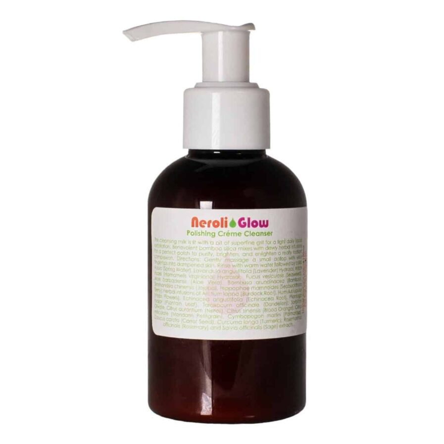 Living Libations Neroli Glow Polishing Creme Cleanser for smoother, softer, more radiant clear skin.