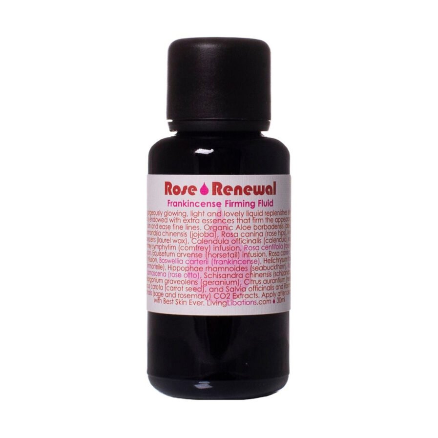 Shop Living Libations Rose Renewal + Frankincense Firming Fluid at Inspire Beauty, free shipping over $99.