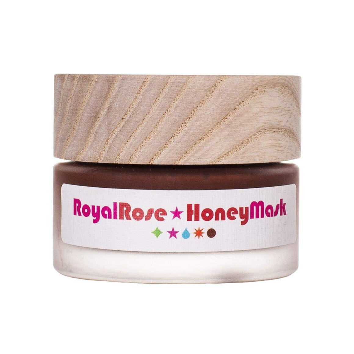 Shop Living Libations Royal Rose Honey Mask, an exfoliating honey clay mask for smoother, clearer skin.