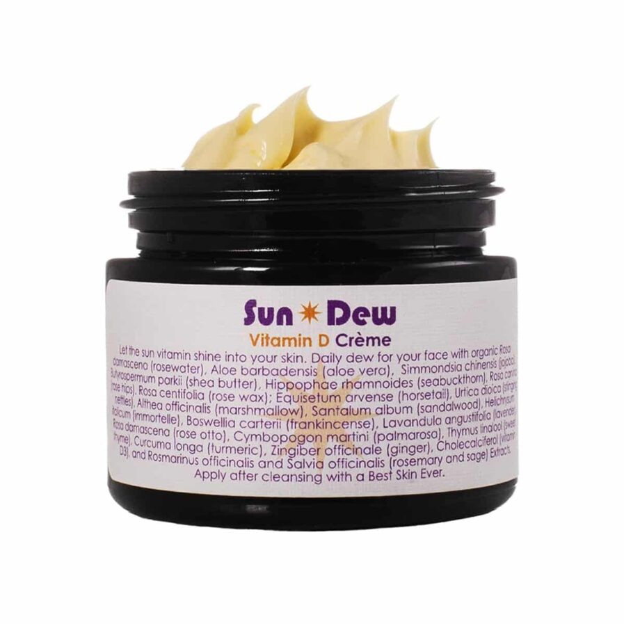 Living Libations Sun Dew Transdermal Vitamin D Creme 50ml is a perfect moisturizer for dull dry skin.