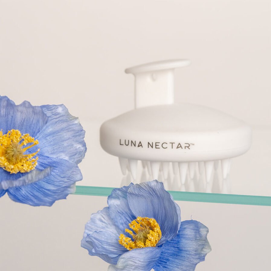 Shop Luna Nectar Scalp Massager Tool to target dull hair and flaky scalp.