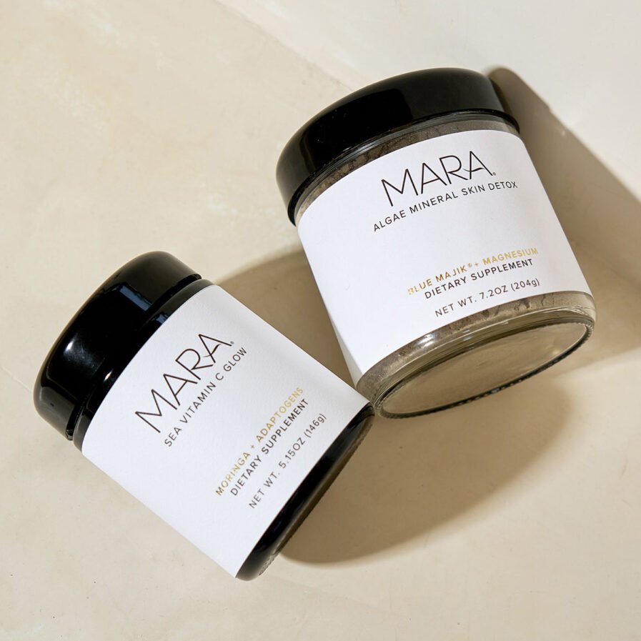 MARA Beauty dietary supplements Algae Mineral Skin Detox and Sea Vitamin C Glow