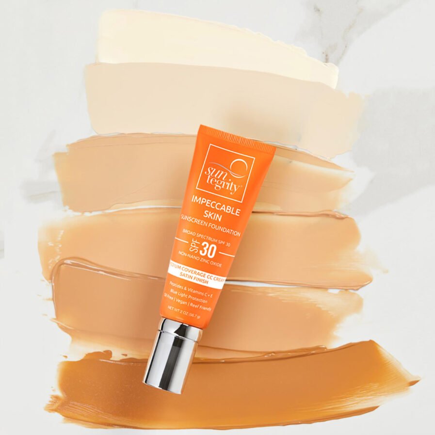 Shop Suntegrity Impeccable Skin, a sunscreen foundation with a skin perfecting demi-matte finish.