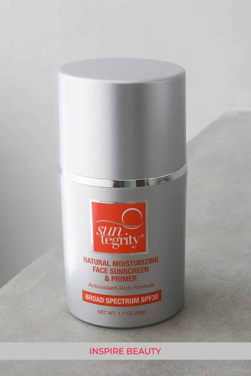 Suntegrity Natural Moisturizing Face Sunscreen review, broad spectrum, zinc oxide, mineral sunscreen
