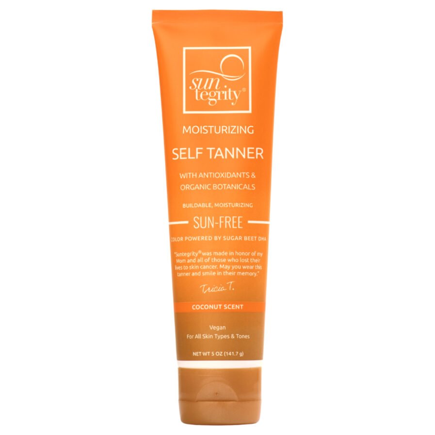 Shop Suntegrity Moisturizing Self Tanner for a sunless natural looking golden tan.