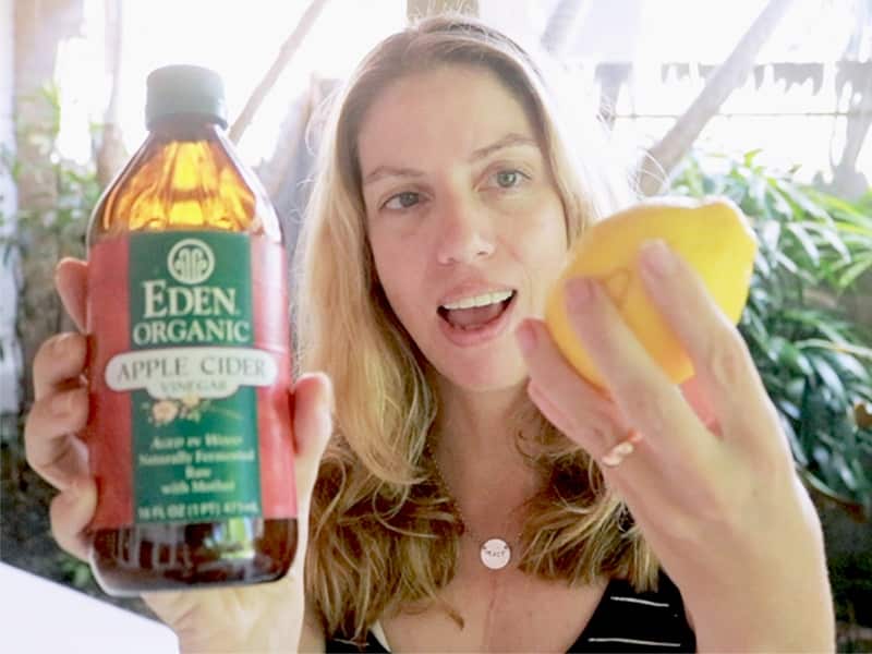 Lemon and apple cider vinegar isn't safe to use on your face or skin. Find out why.